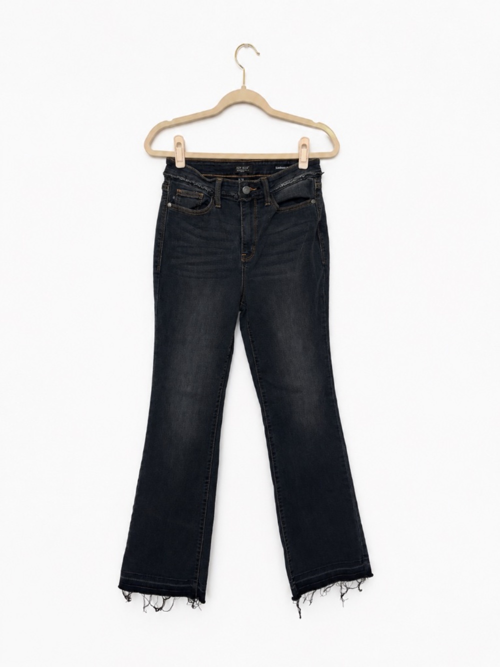 Judy Blue Slim Bootcut Stretch Jeans Black Wash  Size 29